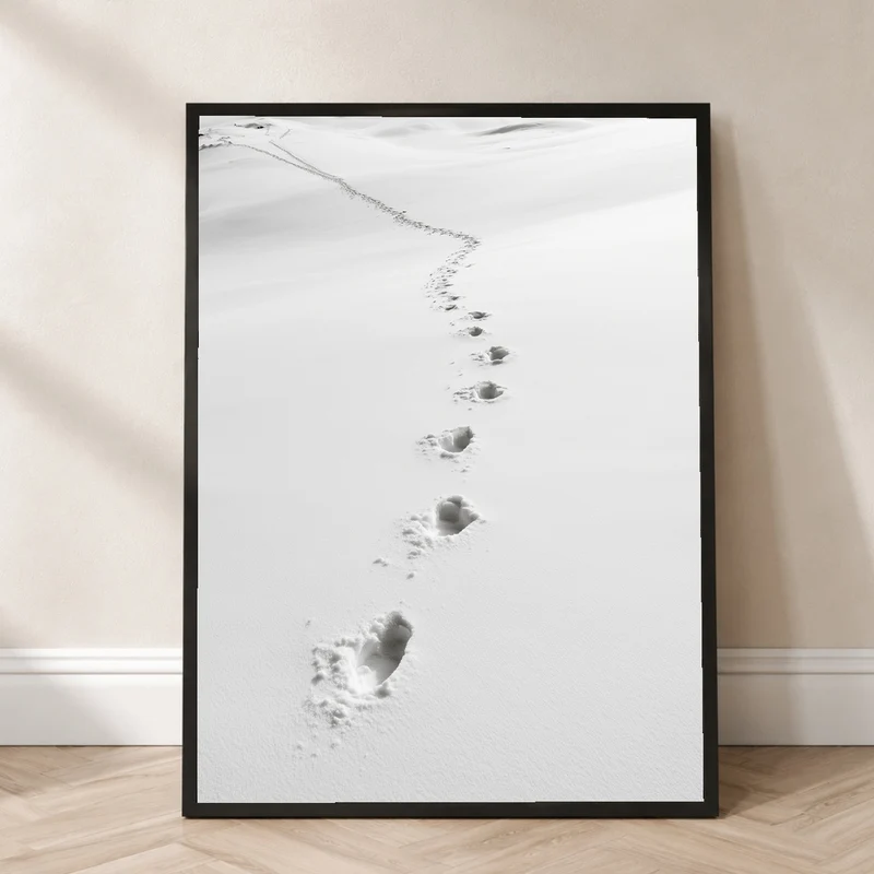 Spuren im Schnee Poster