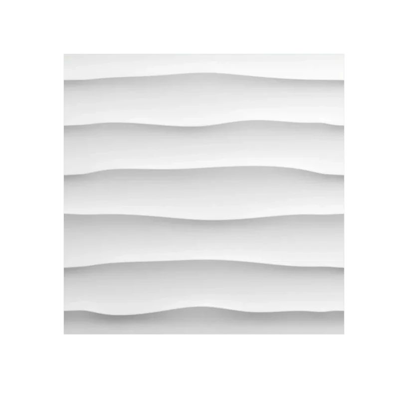 WAVES Polystyrene Wall Art – 3D Decorative Panels EPS