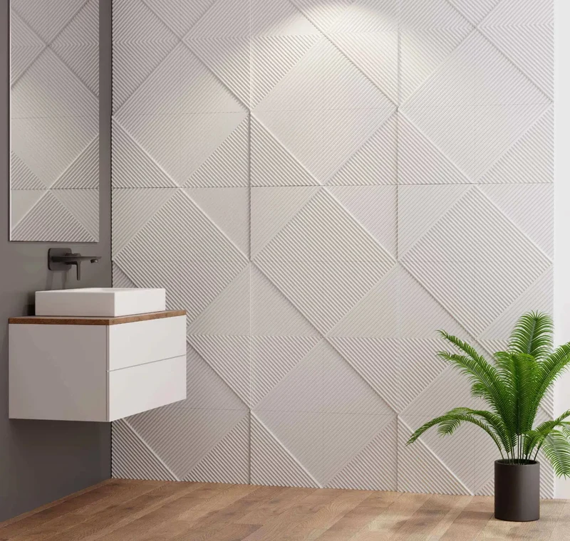 STRIPES 2 Polystyrene Wall Art – 3D Decorative Panels EPS