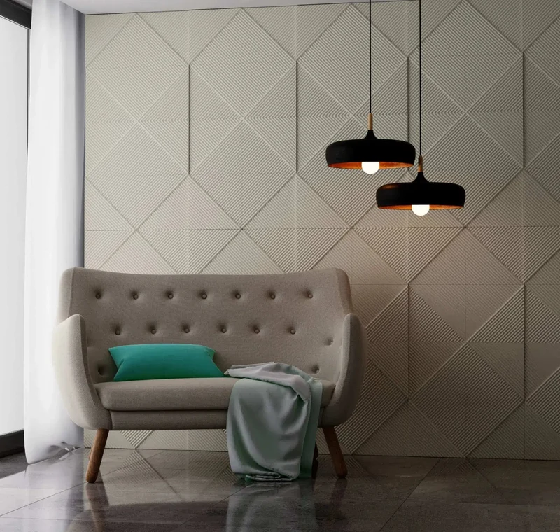 Polystyrene Wall Art – 3D Decorative Panels EPS Sample