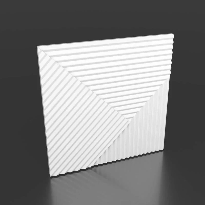 STRIPES Polystyrene Wall Art – 3D Decorative Panels EPS