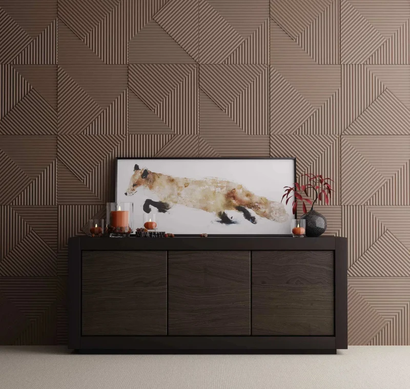 STRIPES Polystyrene Wall Art – 3D Decorative Panels EPS