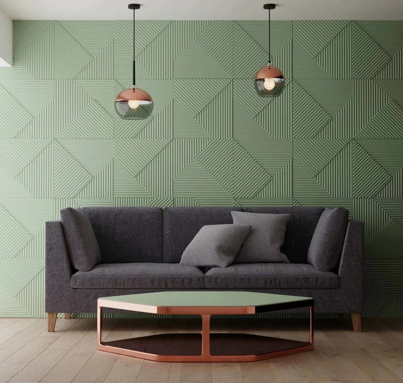 STRIPES Polystyrene Wall Art – 3D Decorative Panels EPS
