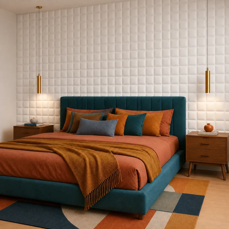 SQUARE Polystyrene Wall Art – 3D Decorative Panels EPS