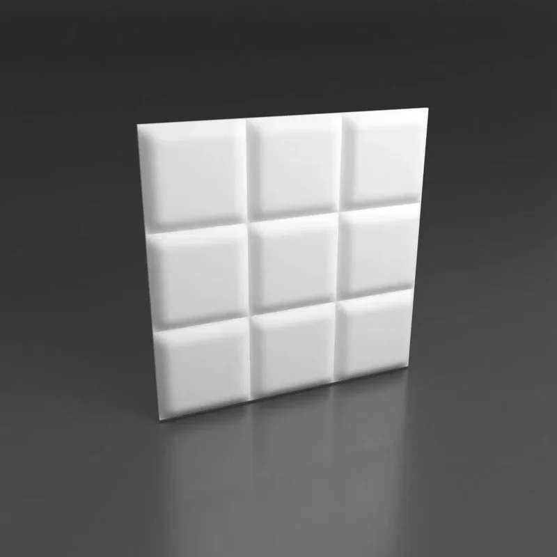 SQUARE Polystyrene Wall Art – 3D Decorative Panels EPS