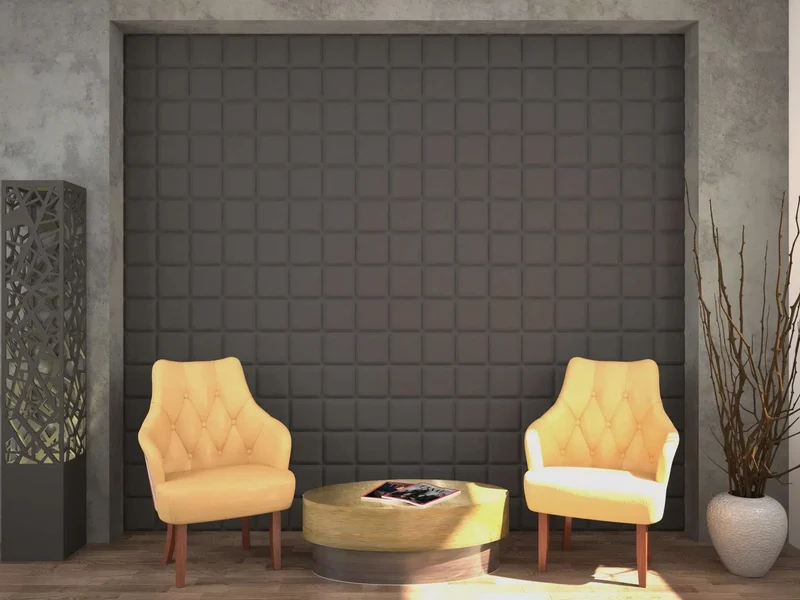 SQUARE Polystyrene Wall Art – 3D Decorative Panels EPS