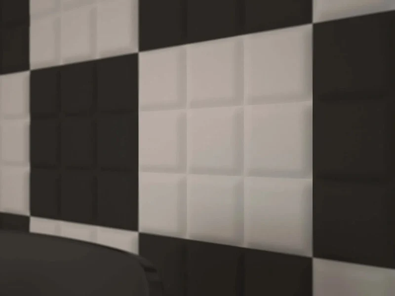 SQUARE Polystyrene Wall Art – 3D Decorative Panels EPS