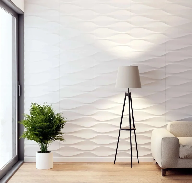Sandglass Polystyrene Wall Art – 3D Decorative Panels EPS