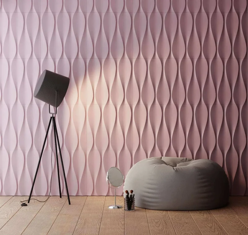 Sandglass Polystyrene Wall Art – 3D Decorative Panels EPS