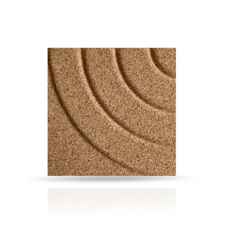 CURVES Cork Acoustic Wall Panels - box of 4