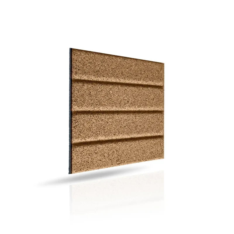 STRIPES Cork Acoustic Wall Panels - box of 4