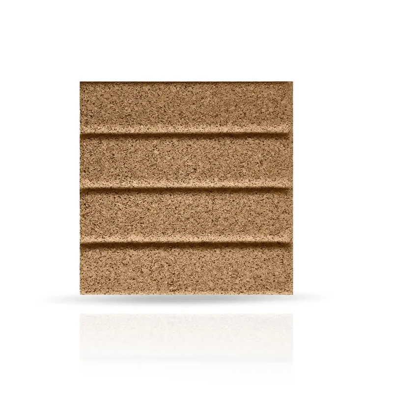STRIPES Cork Acoustic Wall Panels - box of 4