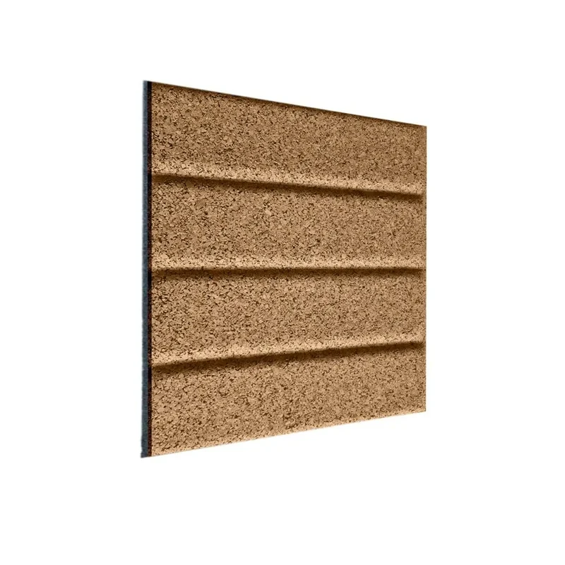 STRIPES Cork Acoustic Wall Panels - box of 4