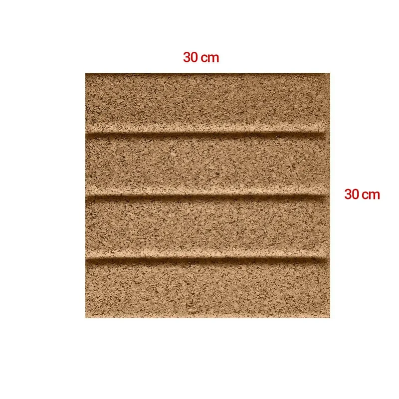 STRIPES Cork Acoustic Wall Panels - box of 4