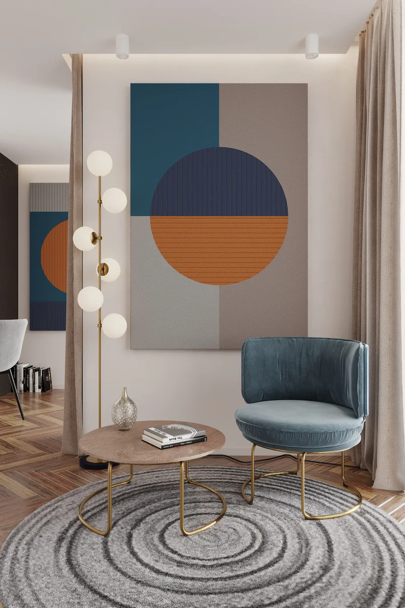 Acoustic Wall Art Panels RING 3