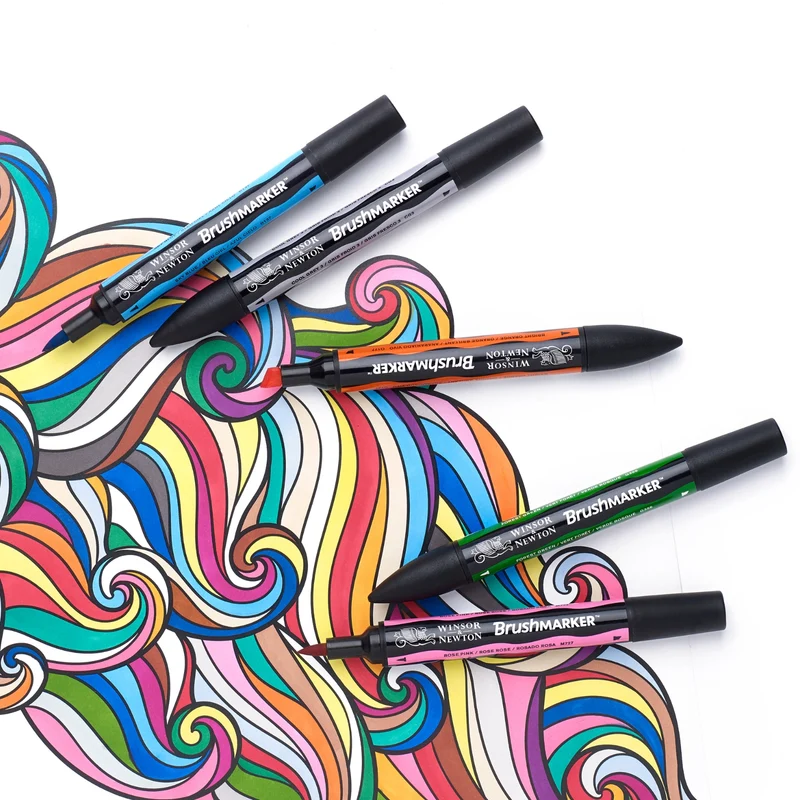 Winsor & Newton - ProMarker Brush Essential Collection 48 Set