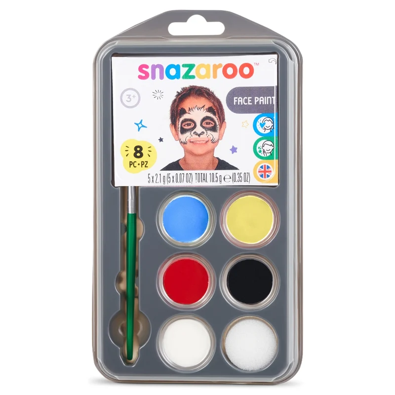 Snazaroo - Face Paint Kit - Basic Convenience Set