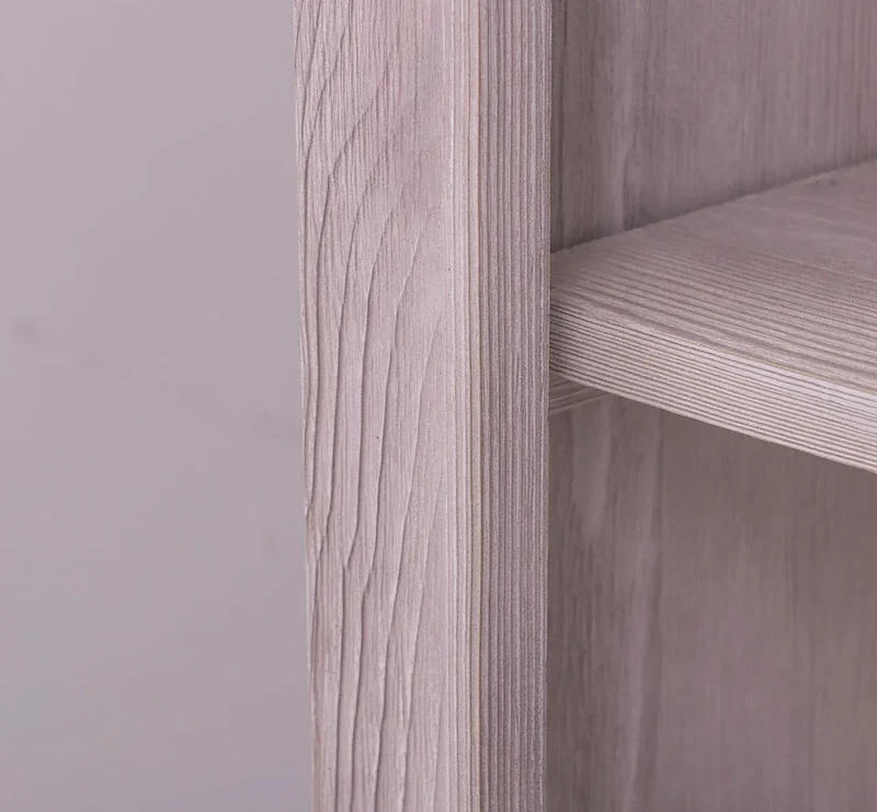 Schmales Bücherregal aus Massivholz | Regal im Landhausstil
