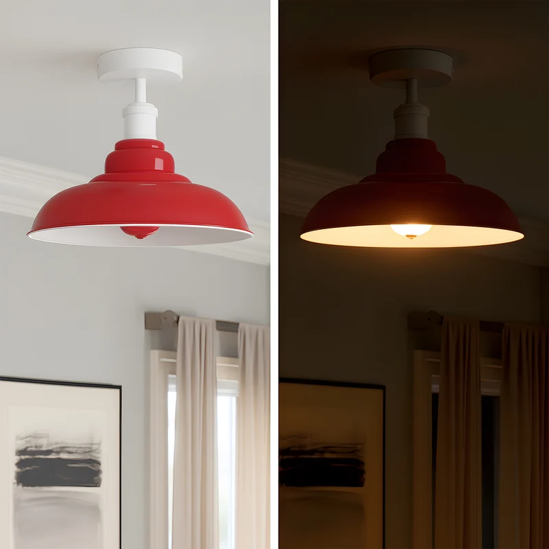 Industrie Deckenlampe Flur Retro Vintage Design E27 ~3306