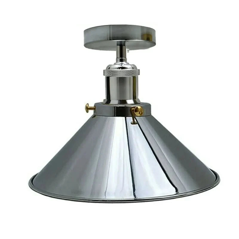 Metall Deckenleuchte E27 Fassung ~3302