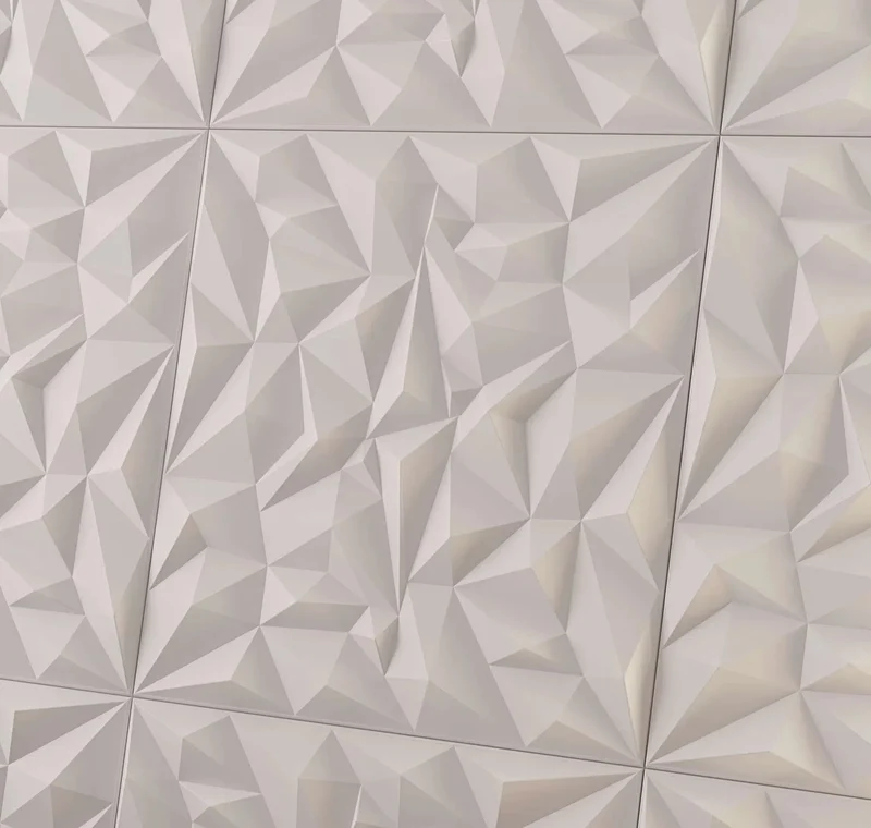 RHINESTONE Polystyrene Wall Art – 3D Decorative Panels EPS
