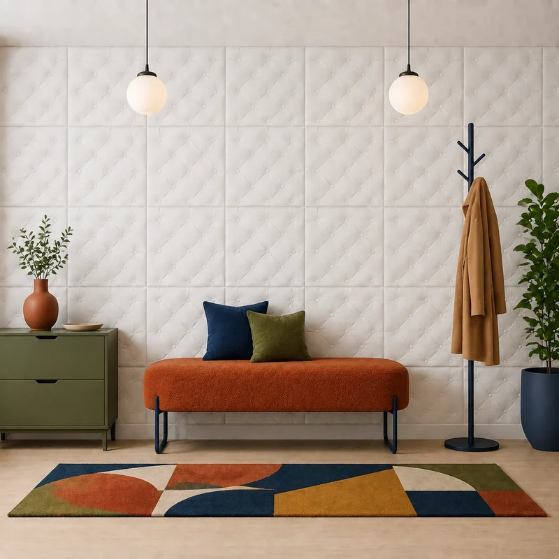 PILLOW Polystyrene Wall Art – 3D Decorative Panels EPS