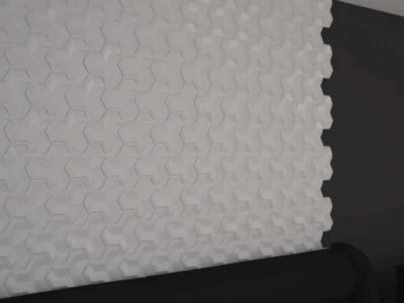 HEXA 2 Polystyrene Wall Art – 3D Decorative Panels EPS