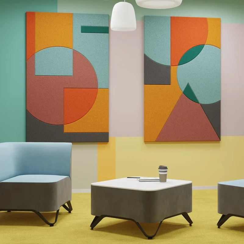 Acoustic Wall Art Panels SHAPES 5