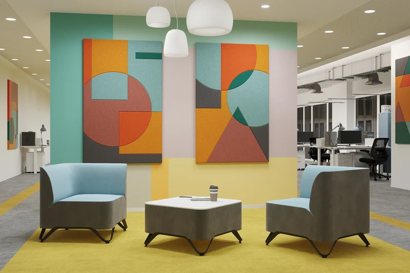 Acoustic Wall Art Panels SHAPES 5