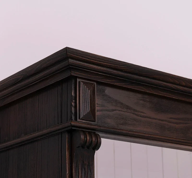 Regalwand aus Massivholz im Landhausstil - Bücherregal in verschiedenen Farben