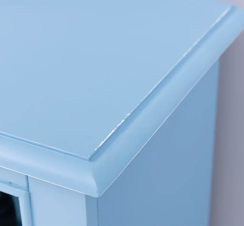 Bücherregal aus Massivholz im Landhausstil in verschiedenen Farben