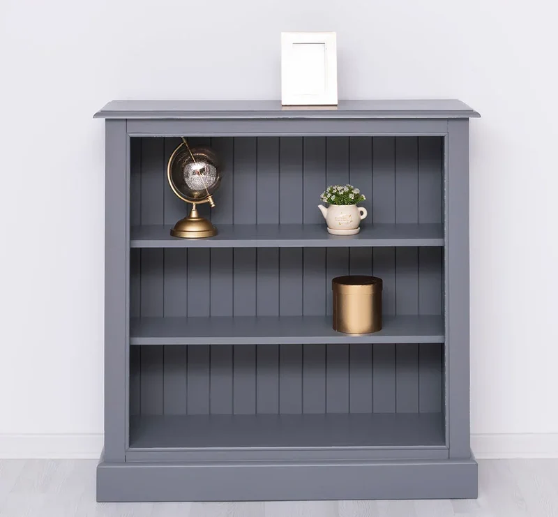 Bücherregal aus Massivholz im Landhausstil in verschiedenen Farben