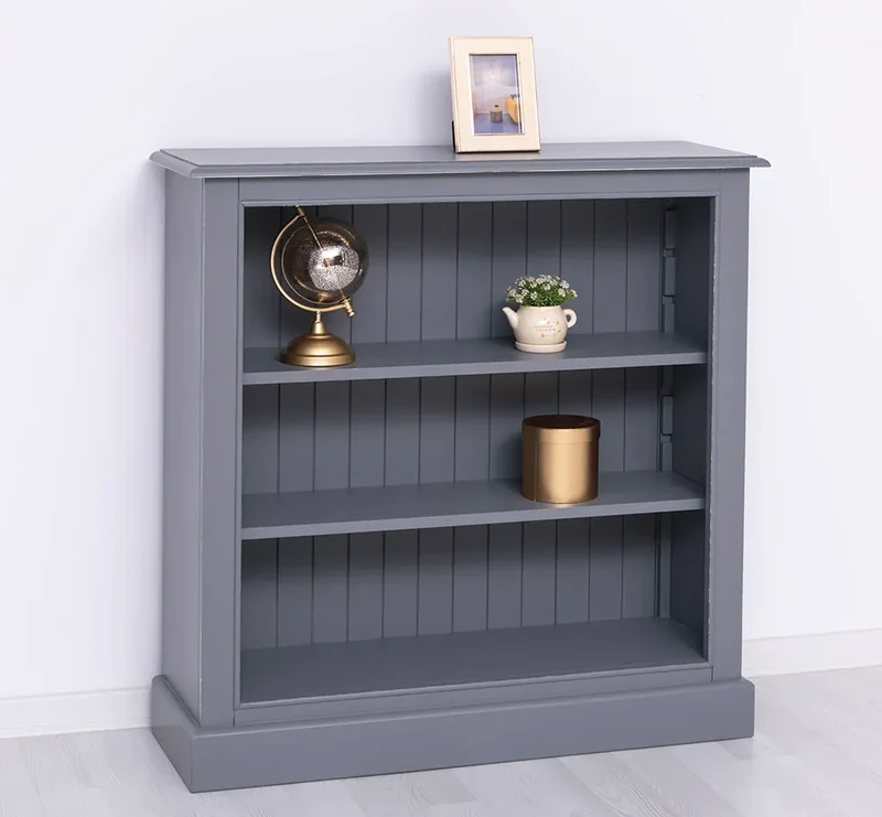 Bücherregal aus Massivholz im Landhausstil in verschiedenen Farben