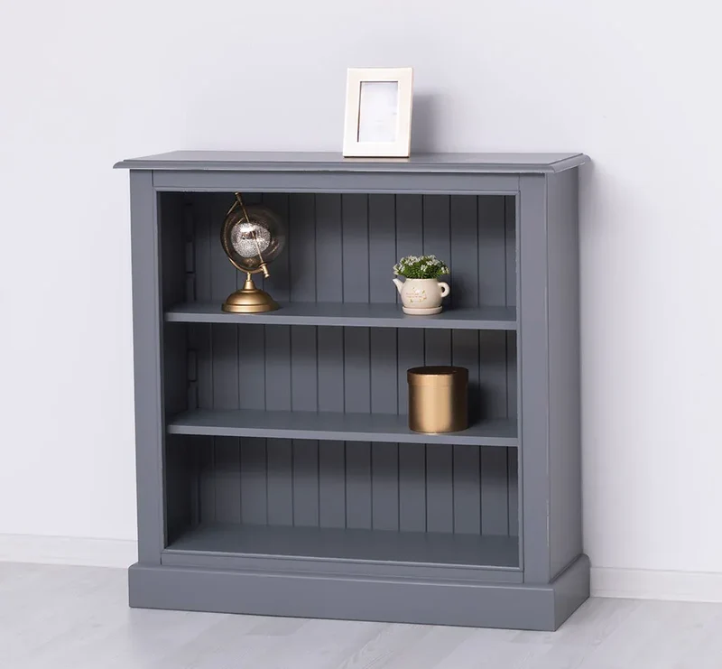 Bücherregal aus Massivholz im Landhausstil in verschiedenen Farben