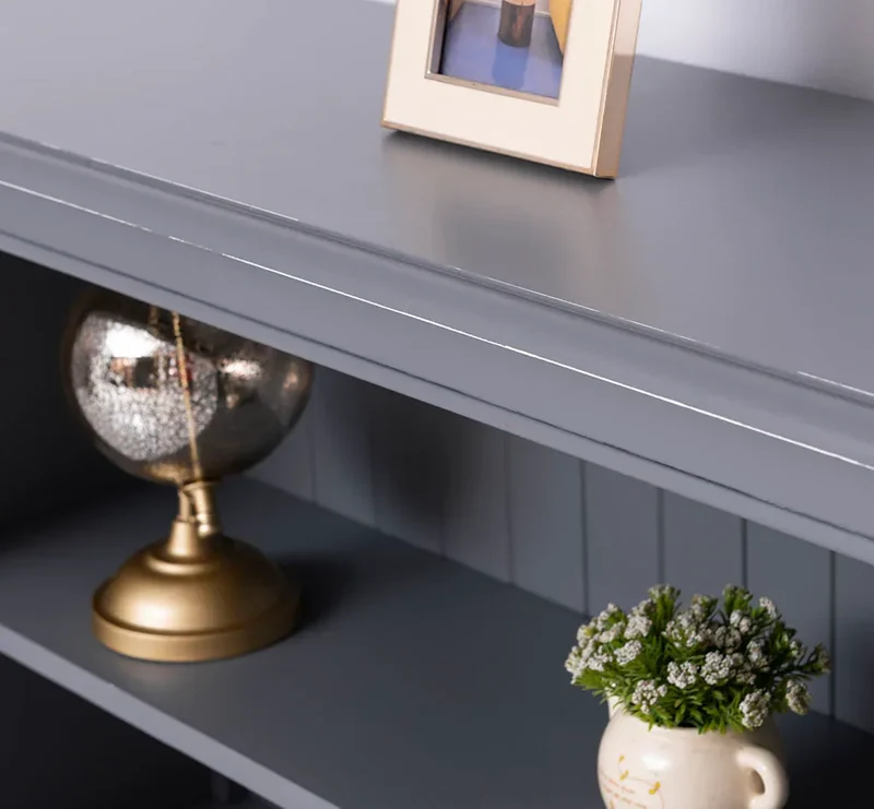 Bücherregal aus Massivholz im Landhausstil in verschiedenen Farben