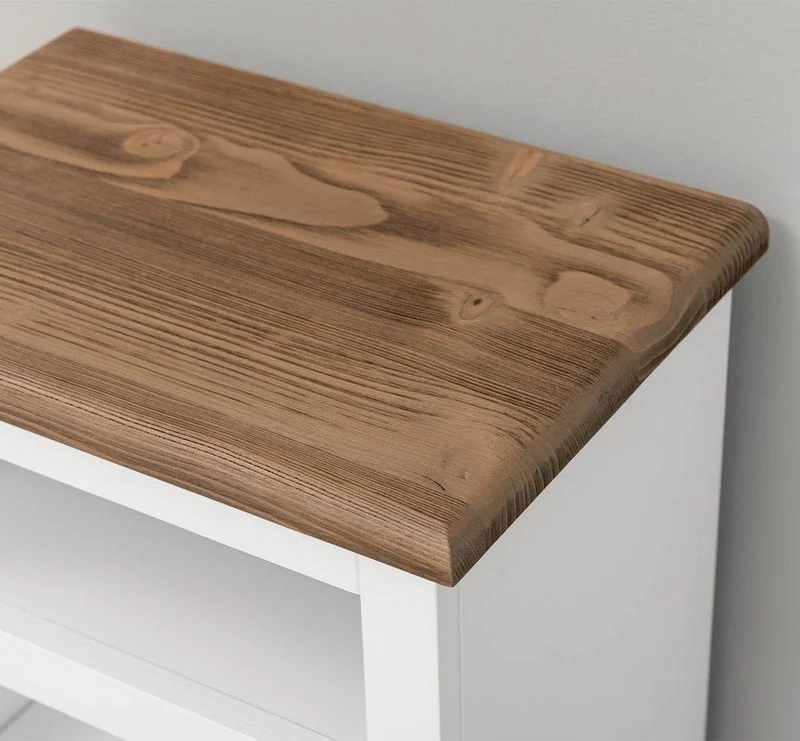 Nachttisch im Landhausstil | Nachtschrank aus Massivholz