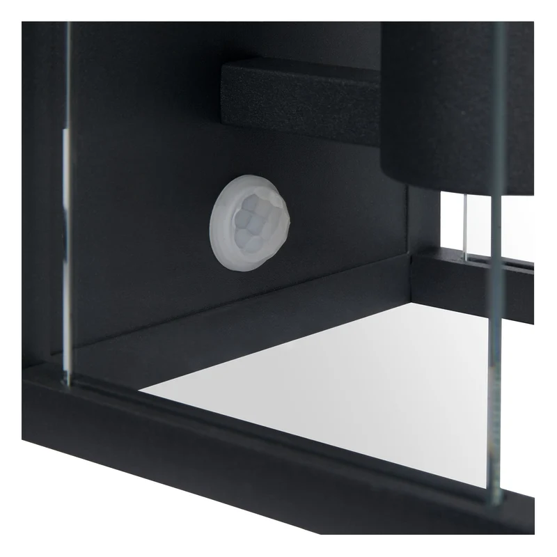 Außenwandleuchte Claire IP54 Anthrazit mit Bewegungsmelder 29cm