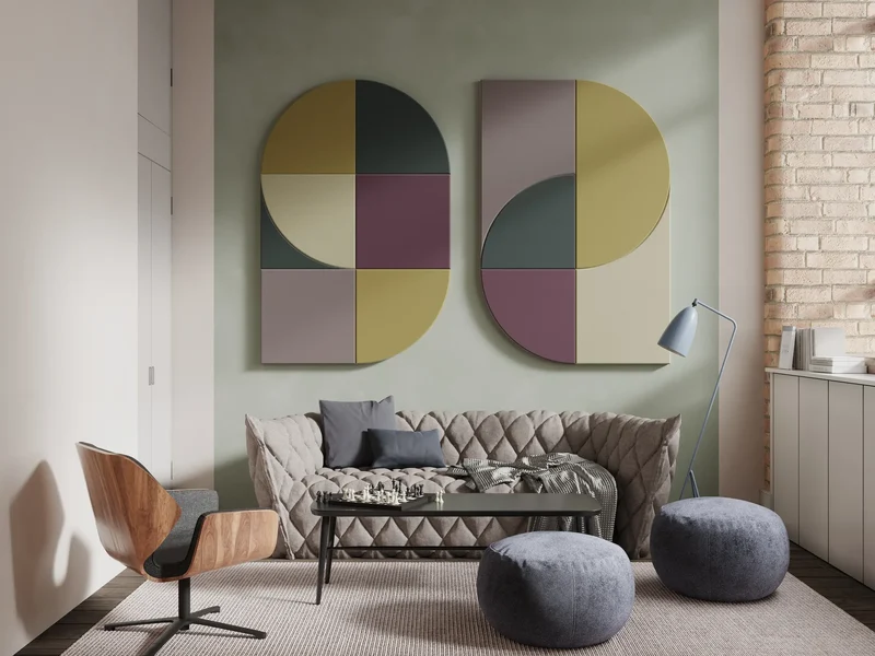 Acoustic Wall Art Panels FAN 5