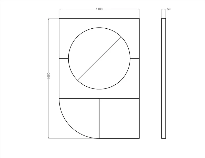 Acoustic Wall Art Panels FAN 3