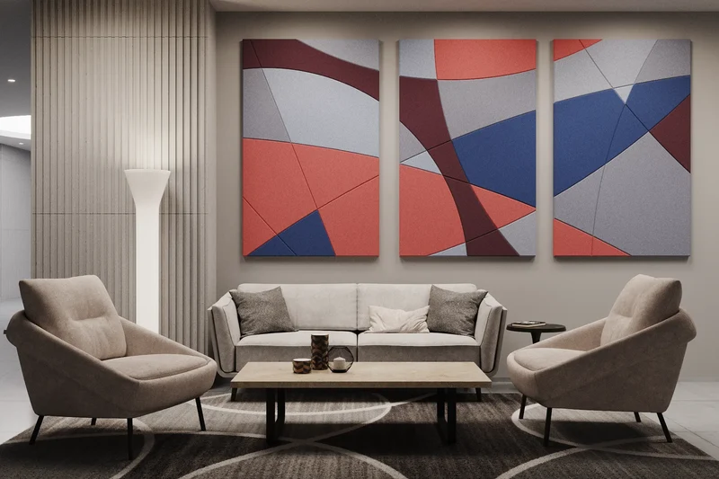 Acoustic Wall Art Panels FUSION 5