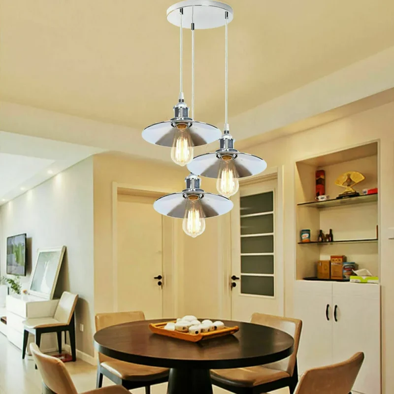 Hängelampe 3 flammig Pendelleuchte Deckenleuchte Pendel Lampe ~3141