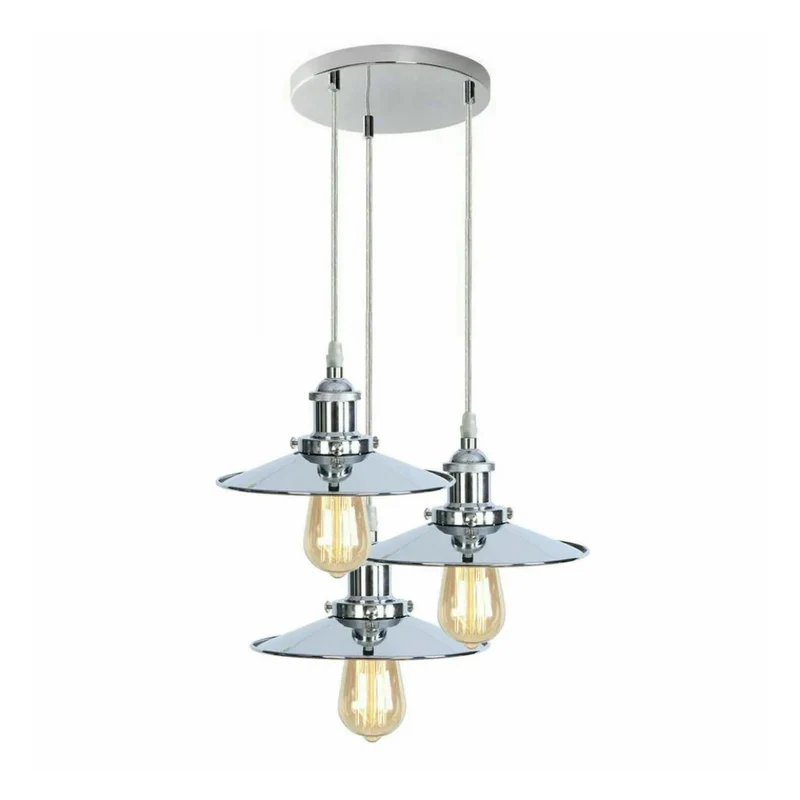 Hängelampe 3 flammig Pendelleuchte Deckenleuchte Pendel Lampe ~3141