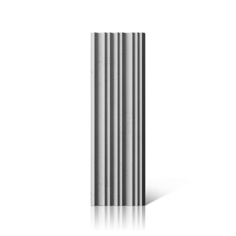3D Concrete Wall Panels STRIPES