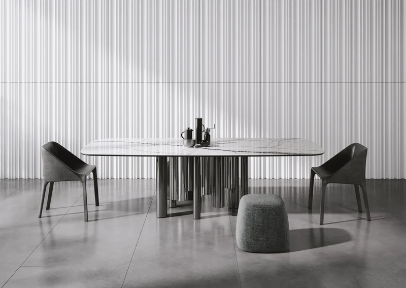 3D Concrete Wall Panels STRIPES