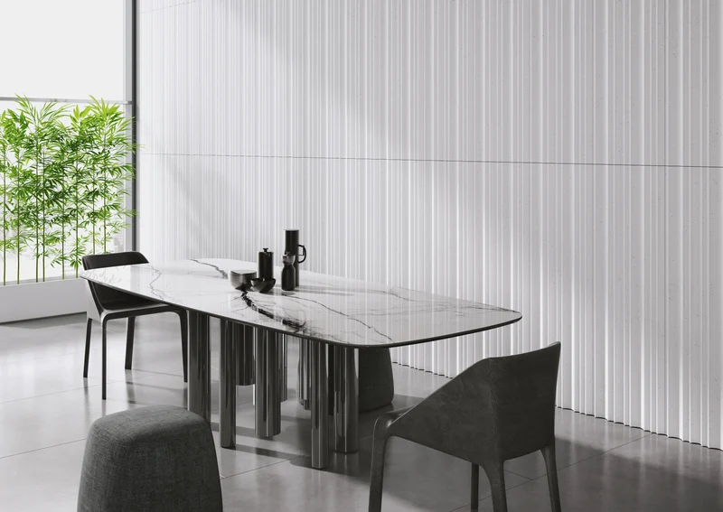 3D Concrete Wall Panels STRIPES