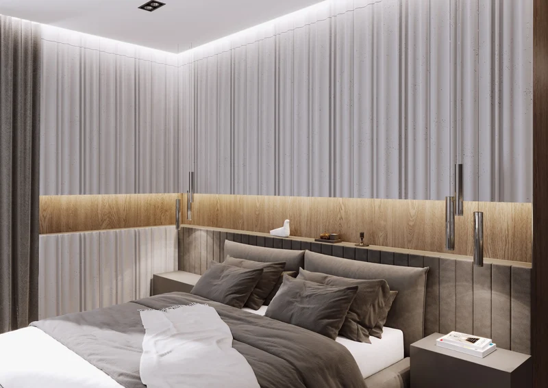 3D Concrete Wall Panels CURTAINS