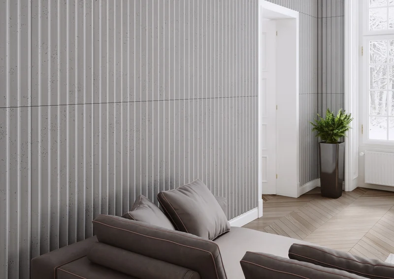 3D Concrete Wall Panels GROOVER S
