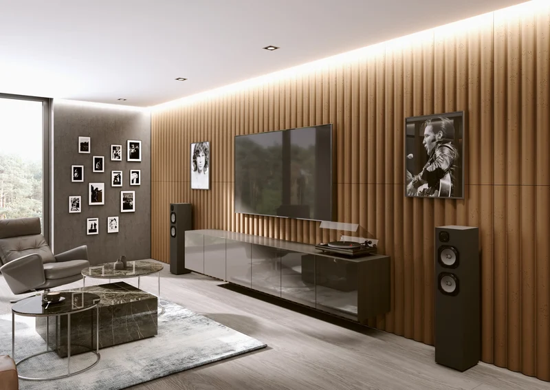 3D Concrete Wall Panels TUBES L