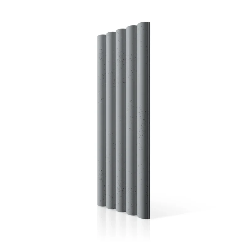 3D Concrete Wall Panels TUBES L