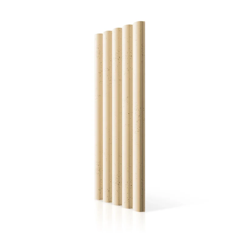 3D Concrete Wall Panels TUBES L